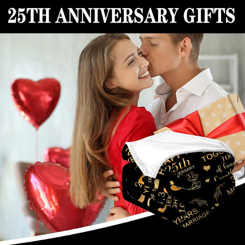 Golden Wedding Anniversary Blanket A Perfect Gift for Your Parents